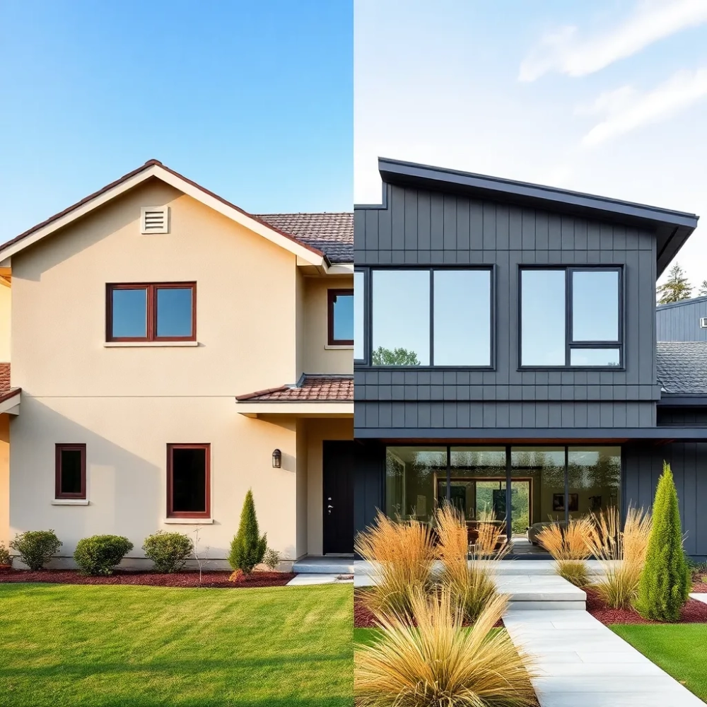 Metamorfoza domu z lat 80