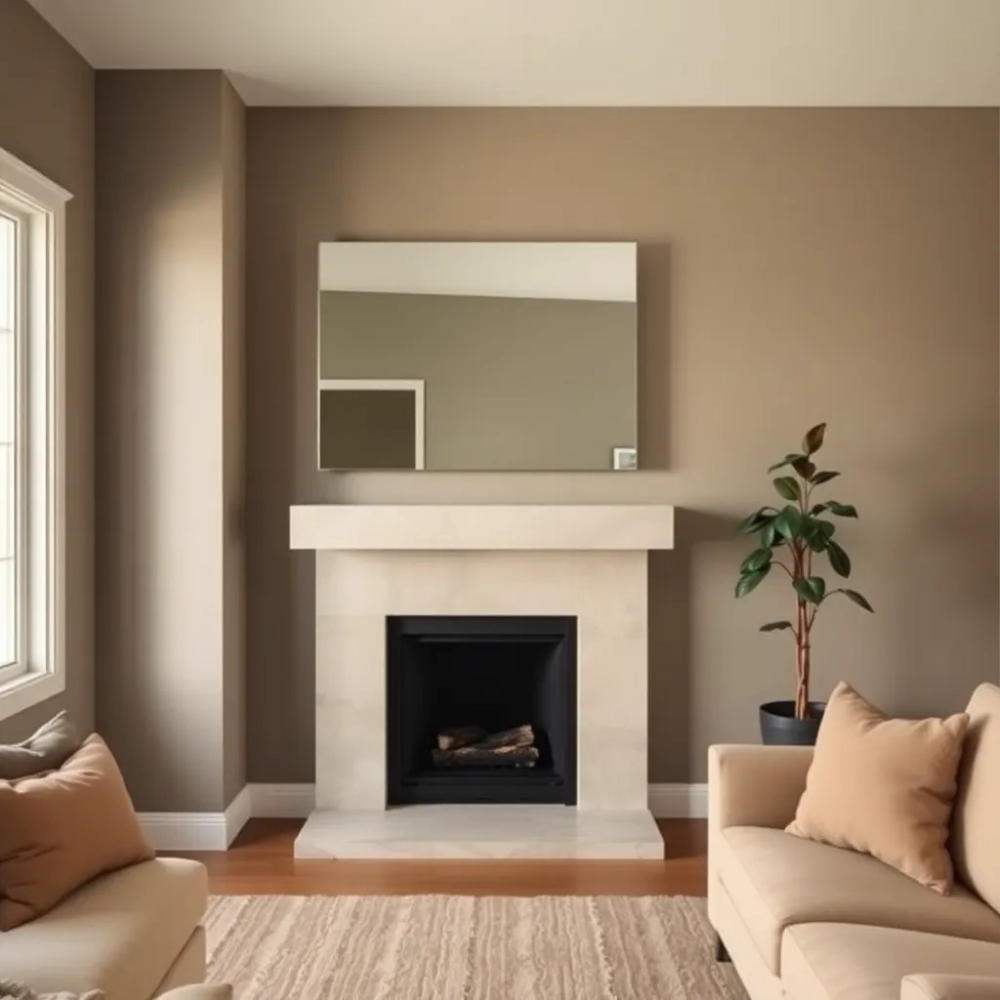 Metamorfoza kominka w salonie