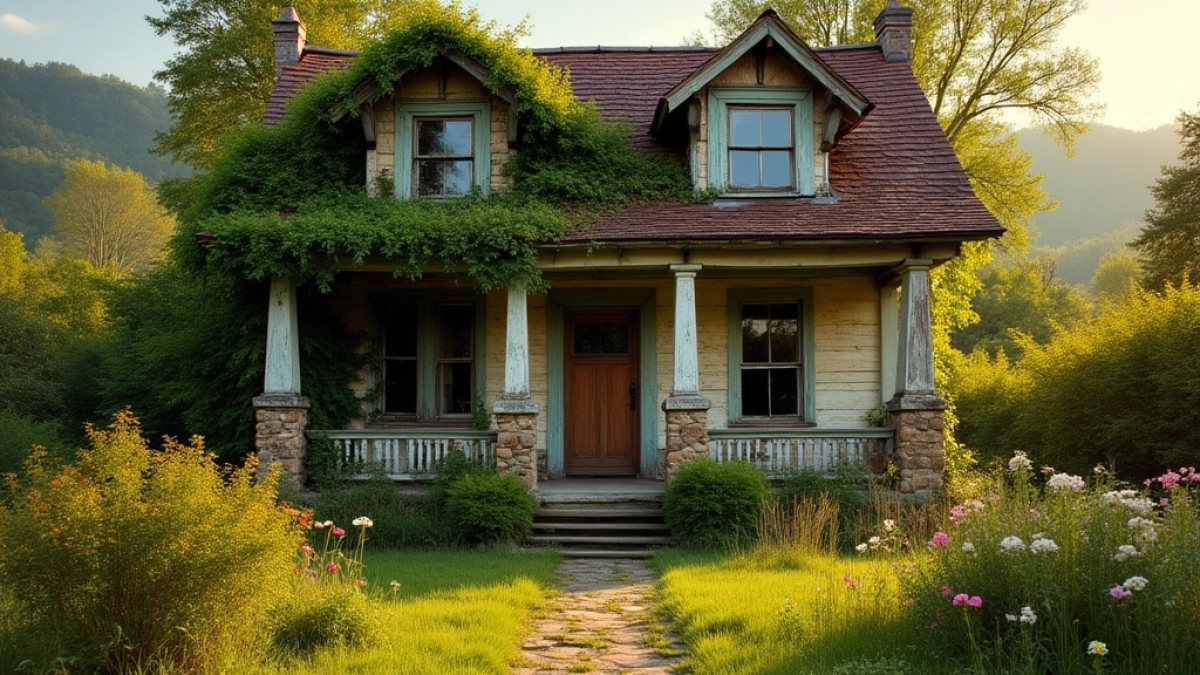 Metamorfoza starego domu na wsi